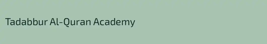 Tadabbur Al-Quran Academy